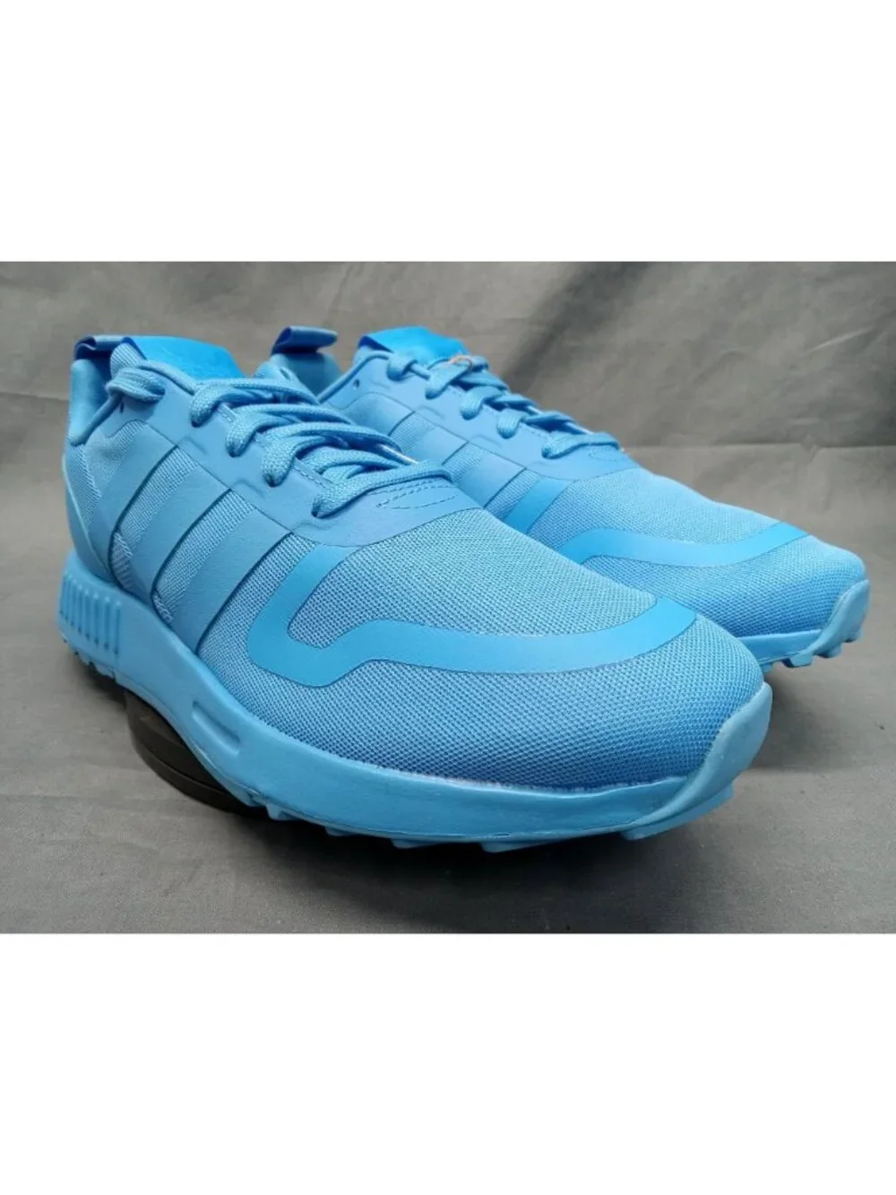 Adidas Multix J Athletic Sneakers Mesh Triple Blue Boys Size 5.5 NEW NO BOX! - Picture 10 of 11